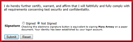 Electronic Signatures